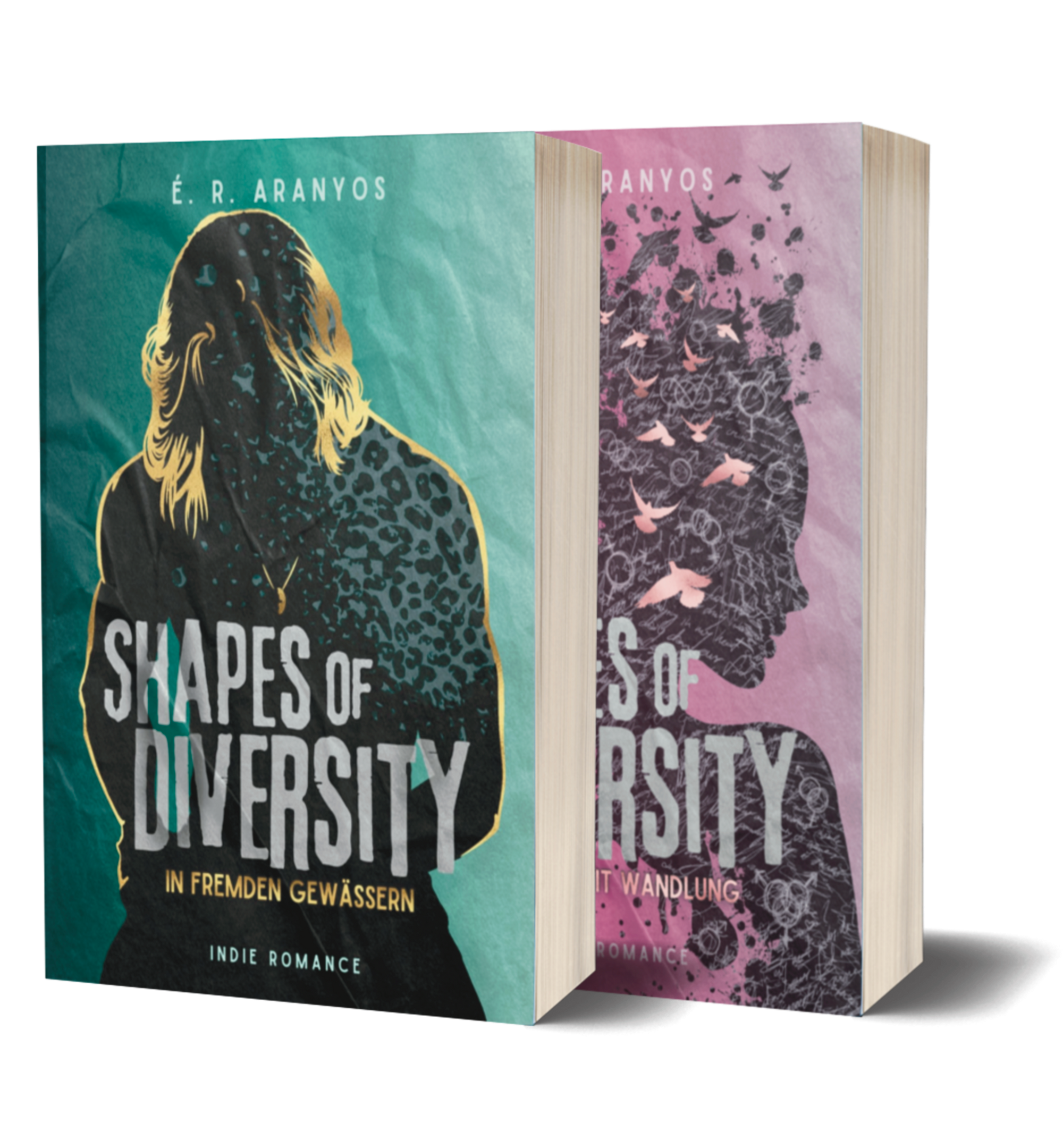 Doppelpack Extra: Shapes of Diversity 1 & 2, Farbausgaben signiert